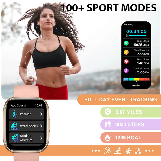 LaNikar 2025 New Smart watch for Men Women