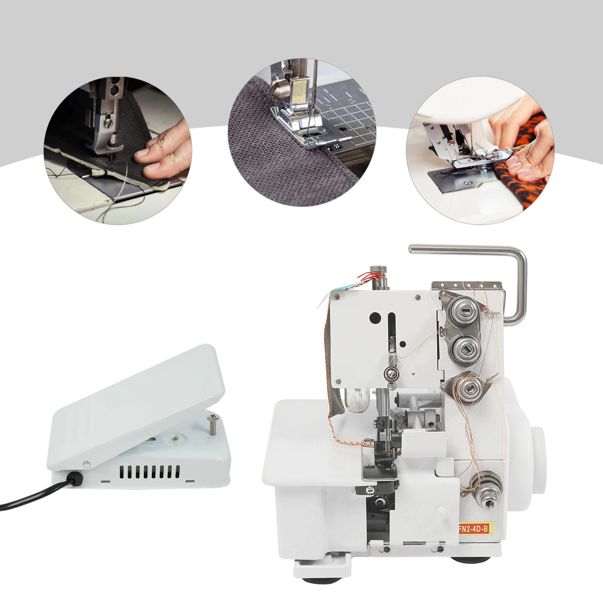 Serger FN2-4D-B 100W Overlock Sewing Machine