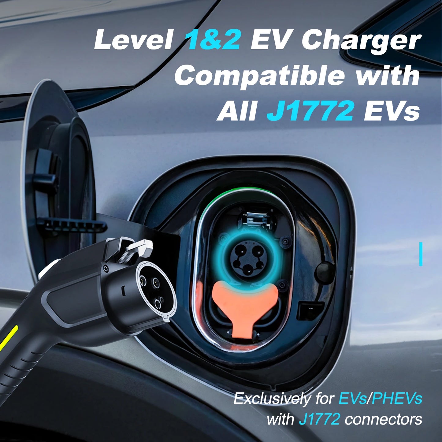 VDL Level 1&2 EV Charger, 3.5KW 16Amp Home EV Car Charging Station