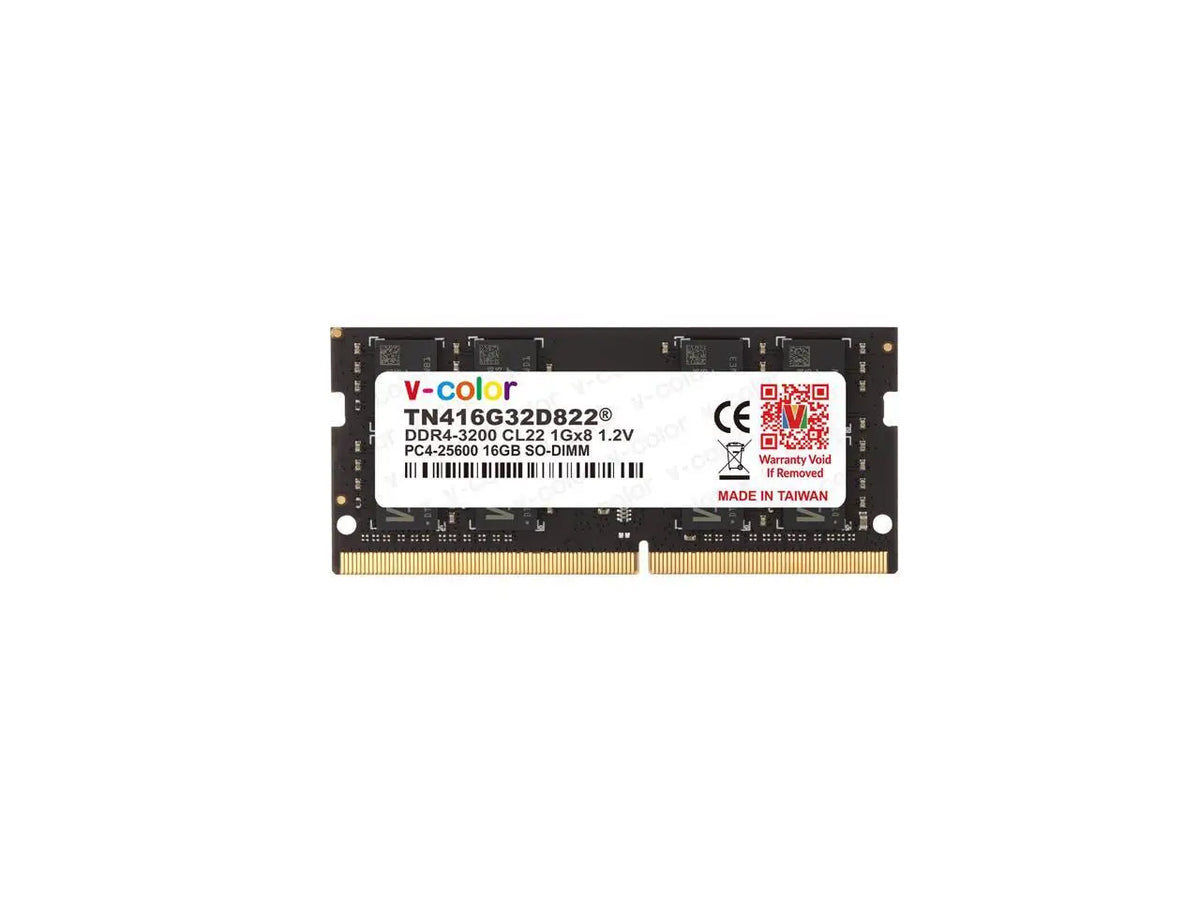 V-COLOR 16GB (1x16GB) 3200MHz DDR4 SO-DIMM for Laptop Notebook Memory