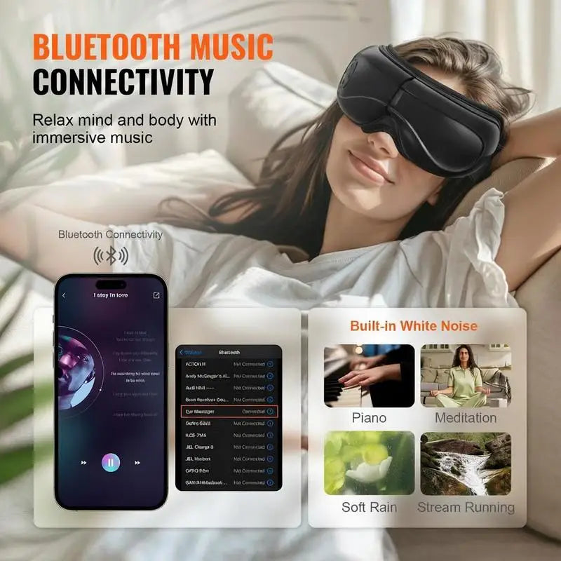 Eye Massager with Heat and Remote Control,