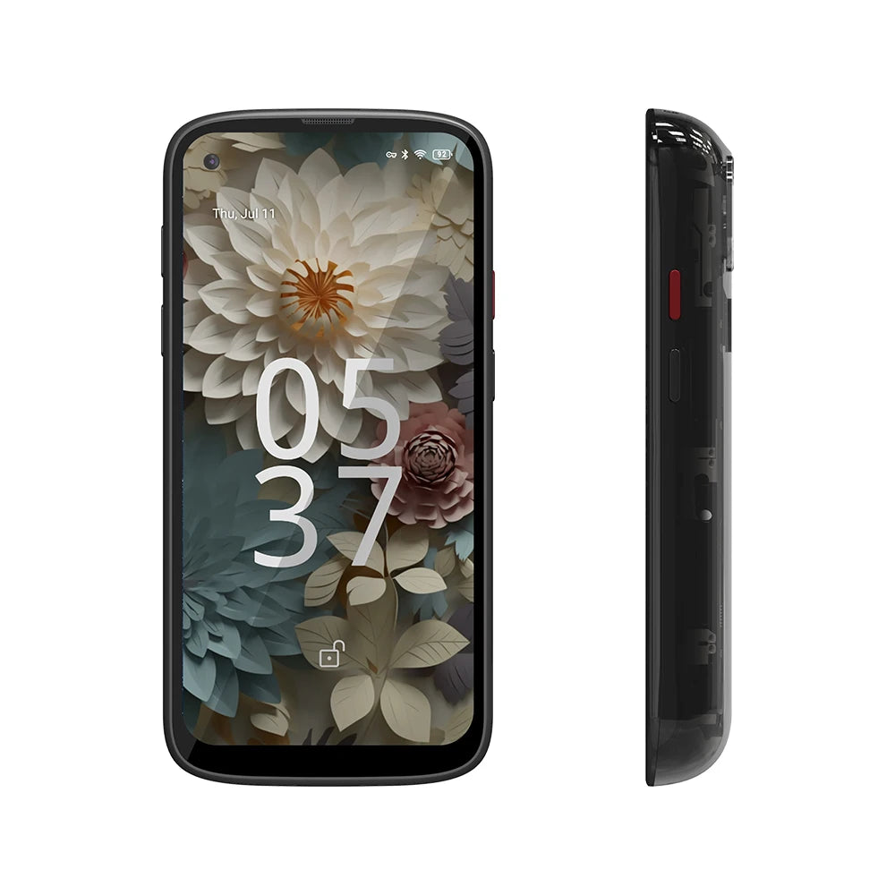 Unihertz Jelly Max, Small 5G Android 14 Black Smartphone