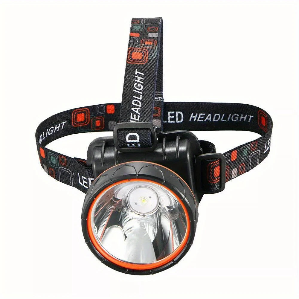 Super Bright LED Headlight Rechargeable Headlight 2 Mode 5000 lumens