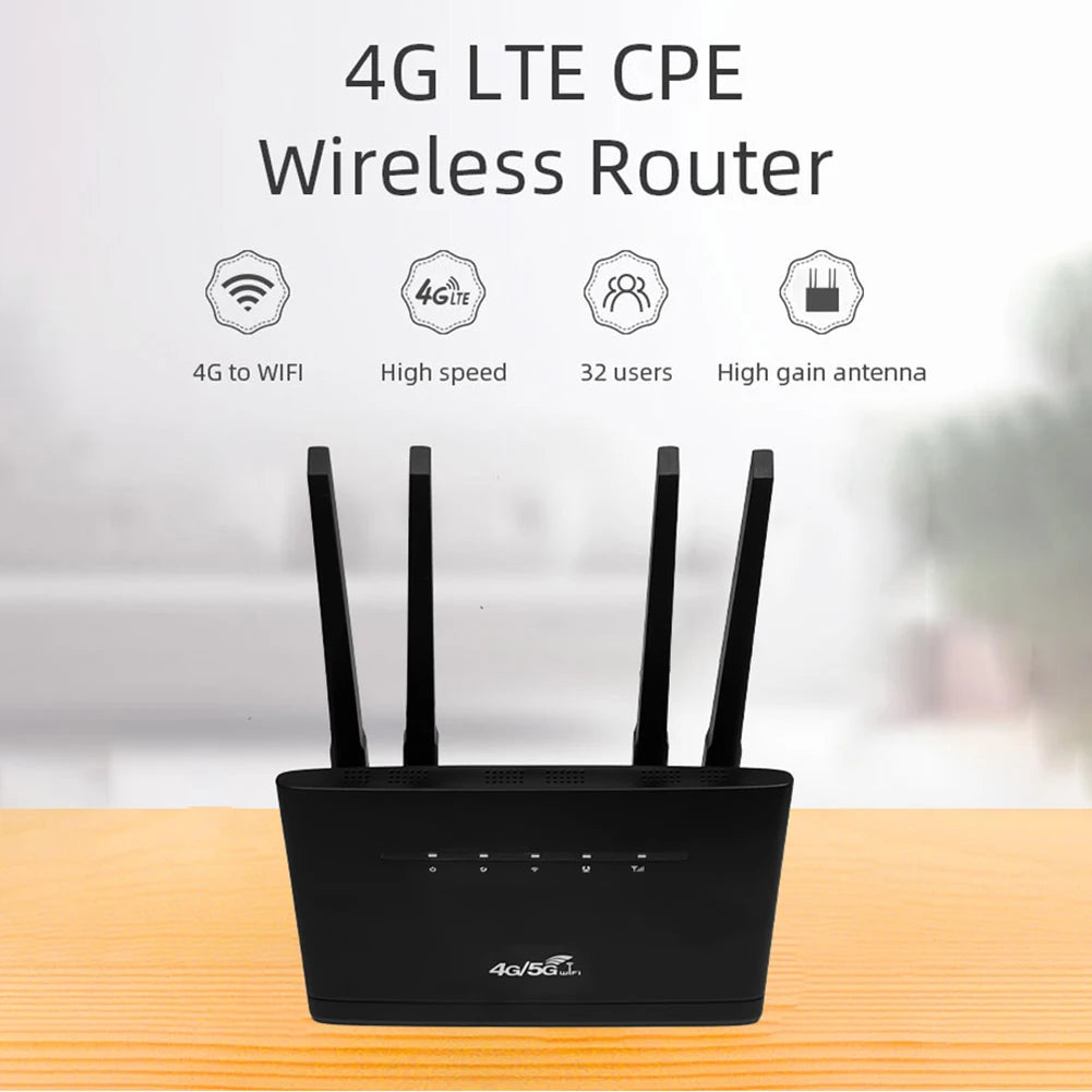 4G LTE WIFI Router 300Mbps Network