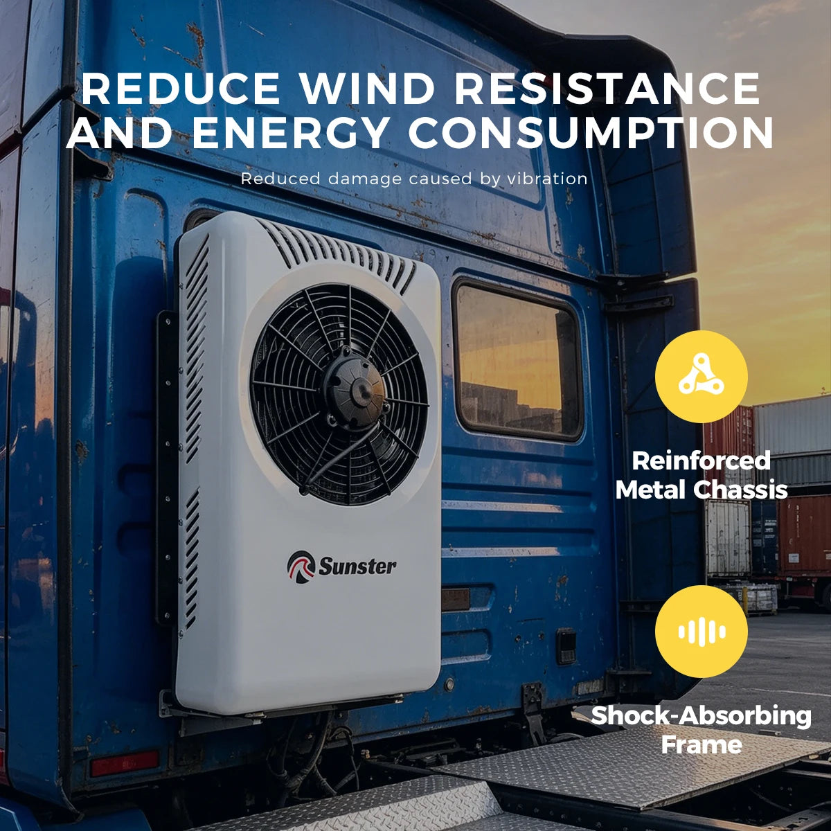 Sunster 12V 24V Electric Roof Air Conditioning RV Air Conditioning