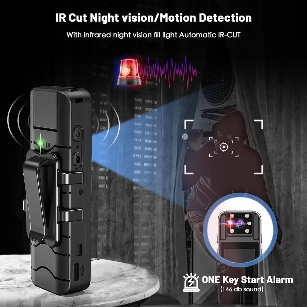 KAYSUNLINK 1080P HD Mini Body Camera