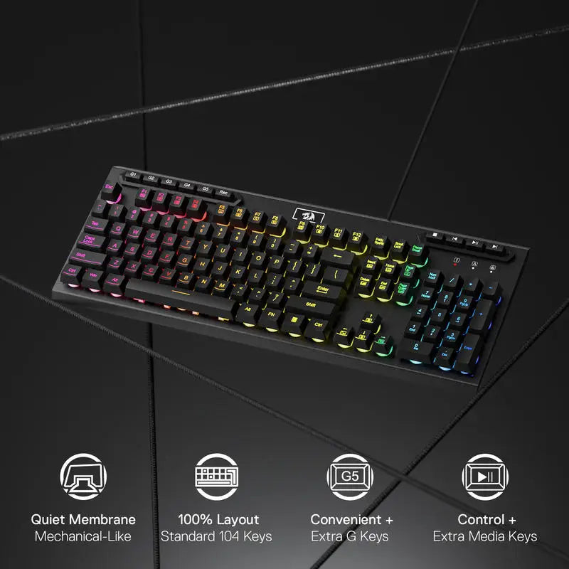 Redragon K513 RGB Membrane Gaming Keyboard