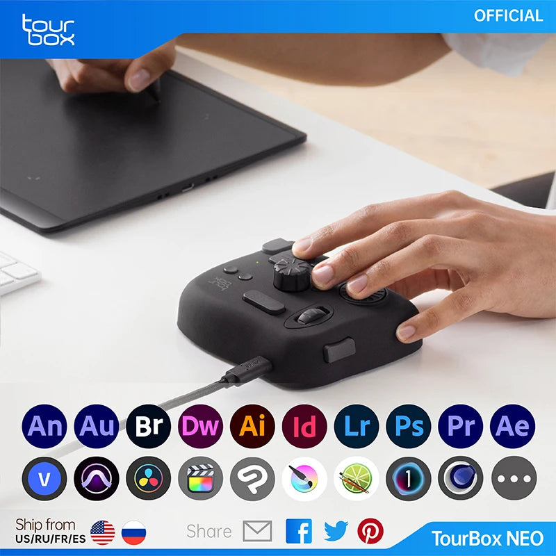 [OFFICIAL] Graphics Tablet Console TourBox NEO -