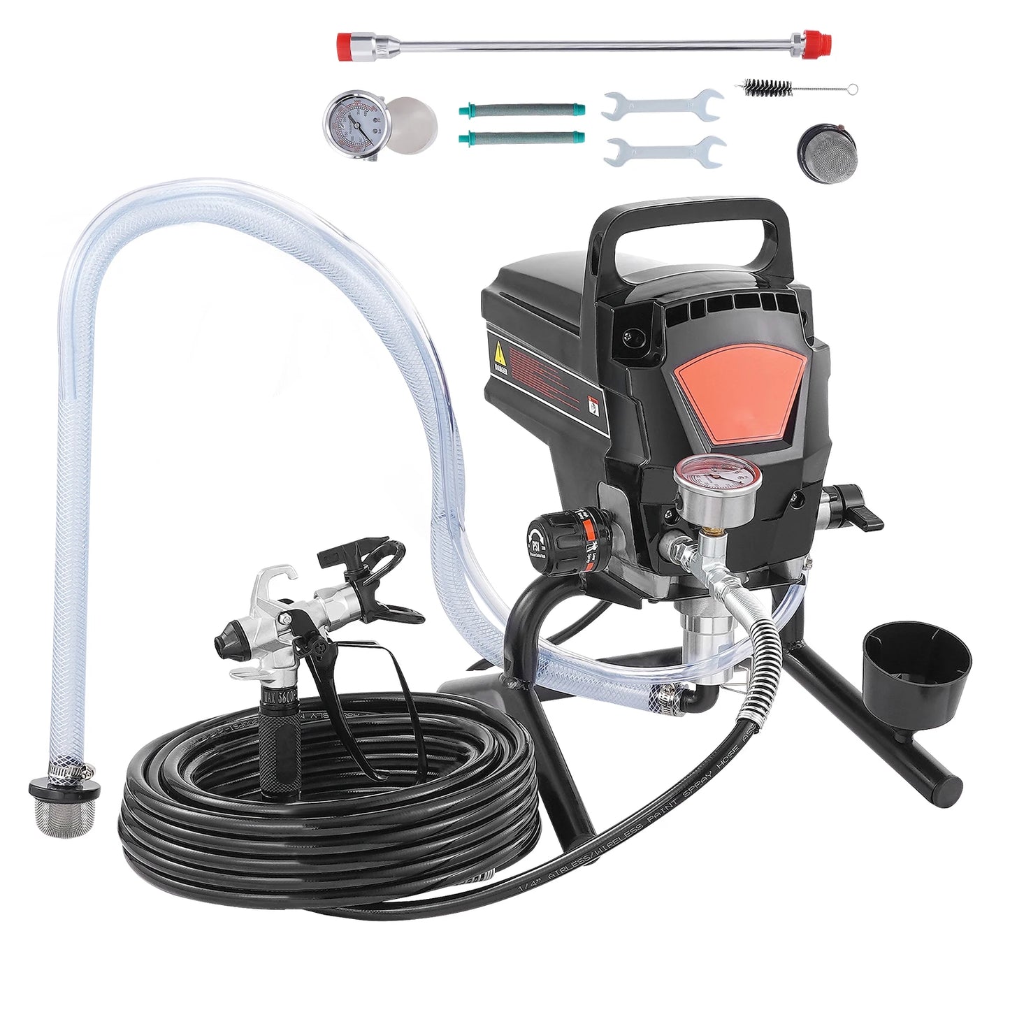 SucceBuy 750W 950W Airless Paint Sprayer 3000PSI