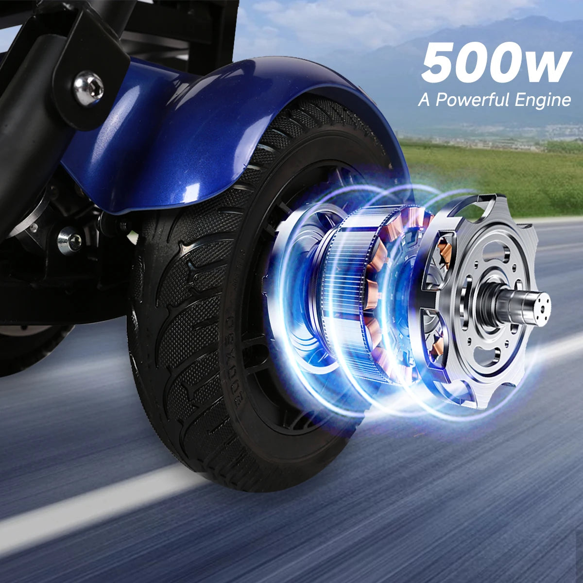 Heavy‑Duty T2 4‑Wheels Mobility Scooter