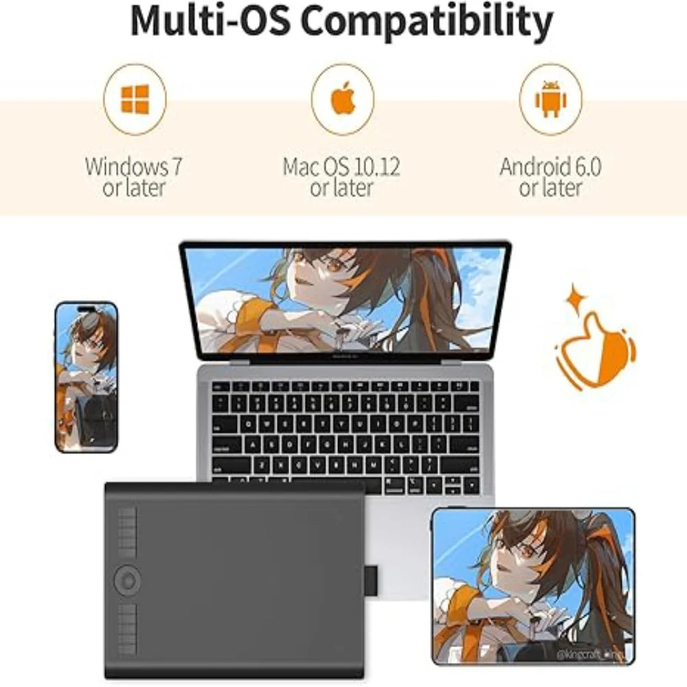 GAOMON M10K Graphic Tablet for Drawing/Art Digital/Architecture