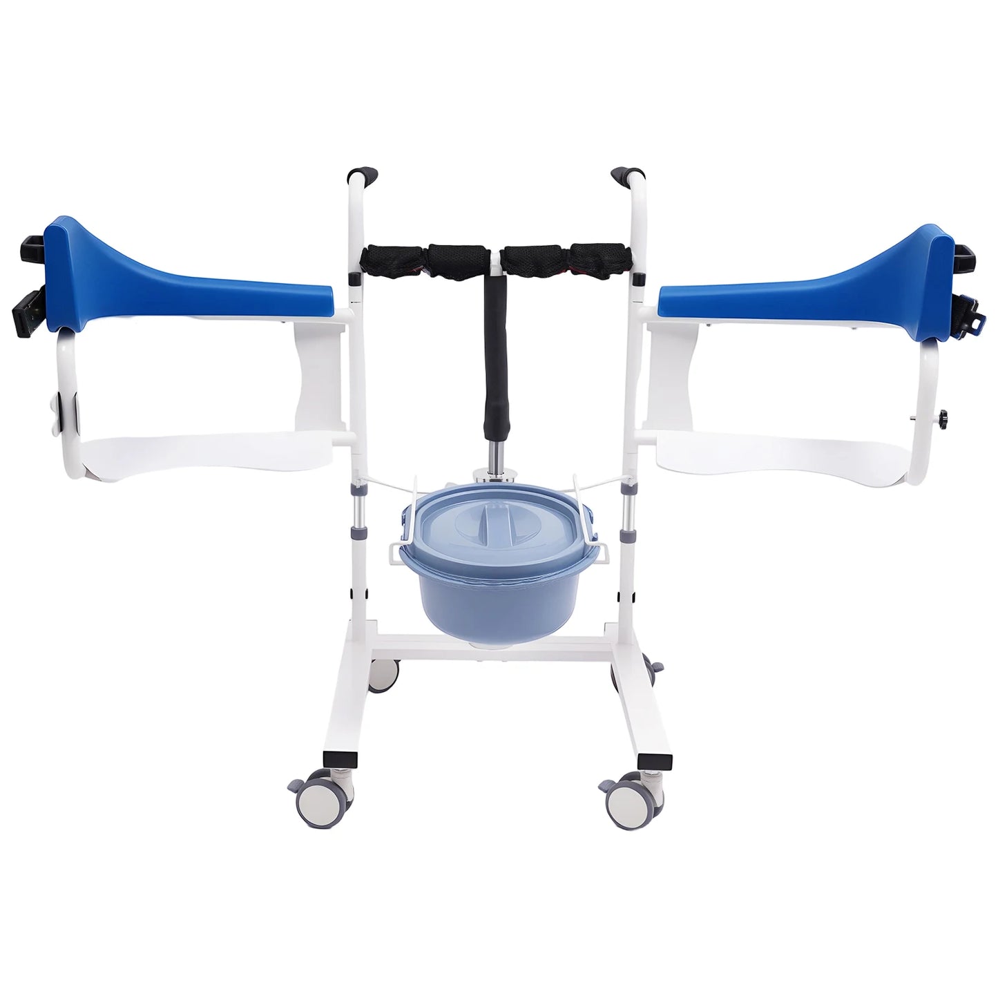 90kg Load-Bearing Hydraulic Patient Lifting Wheelchair
