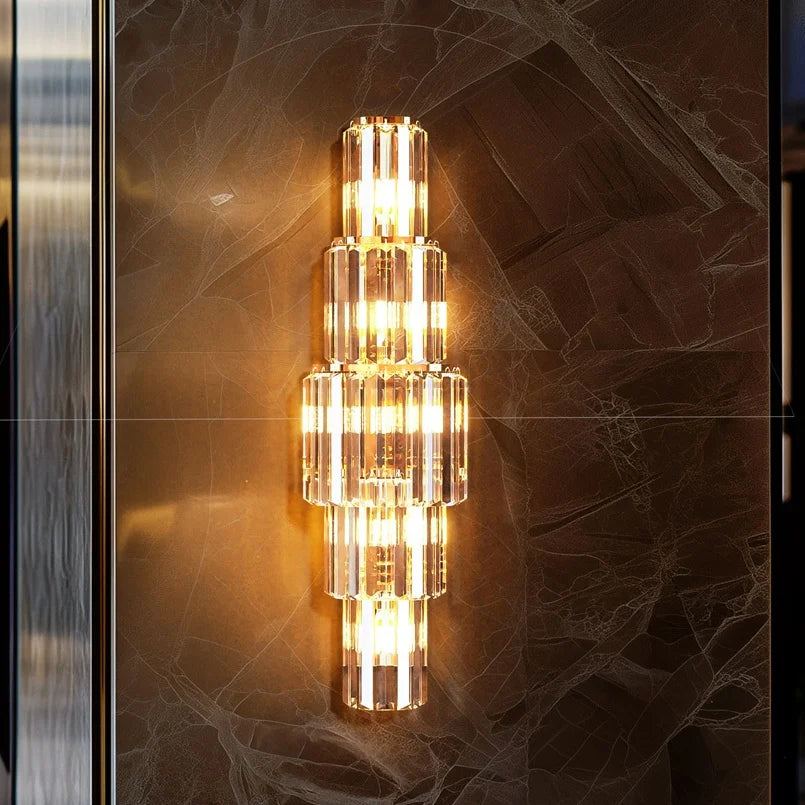 LUVODI Modern Crystal Wall Lamp