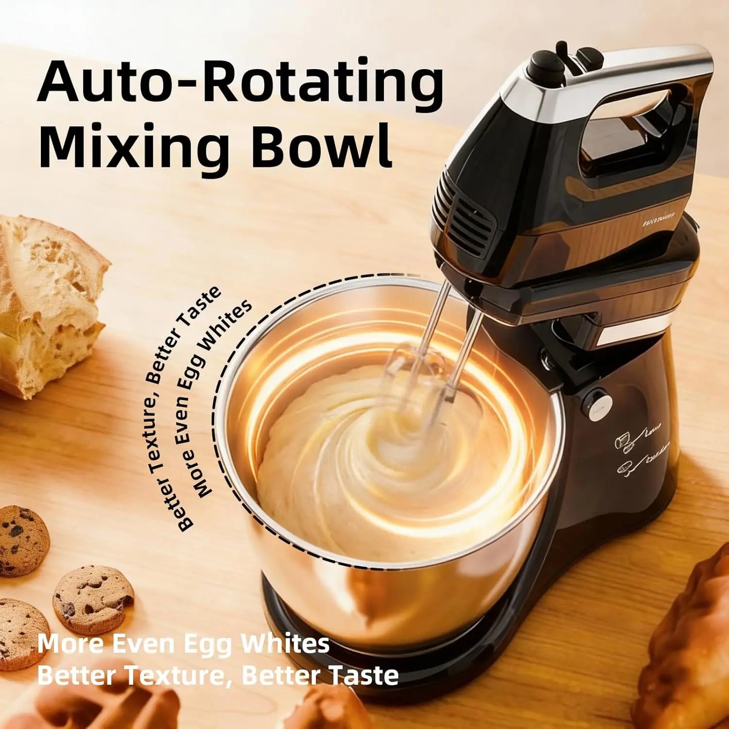 Multi Pro Mixer Stand Mixer 2-IN-1 Electric Kitchen Mixer
