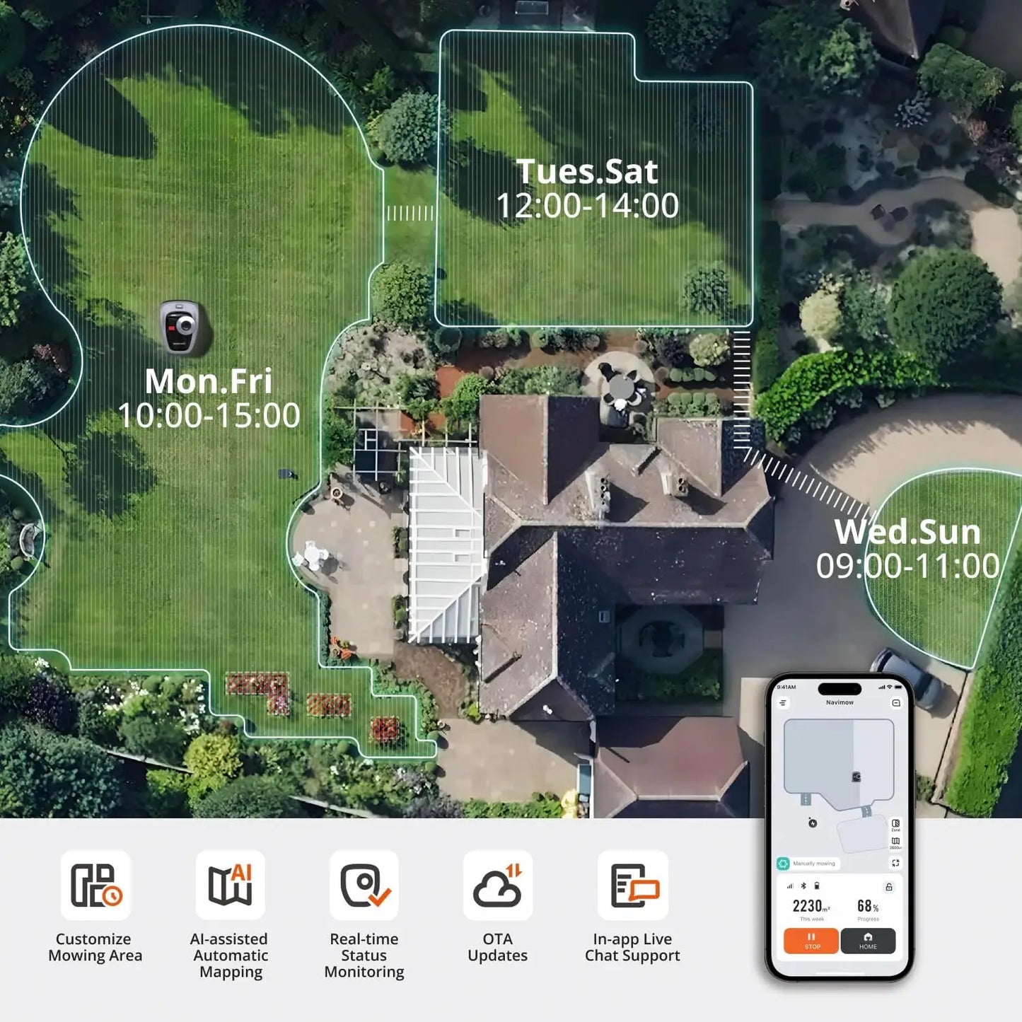 Segway Navimow i105N Robot Lawn Mower