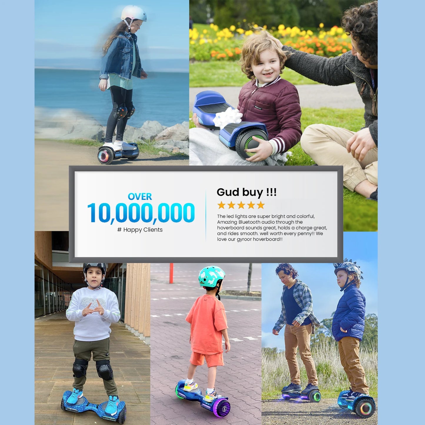 GYROOR 6.5''Self Balancing Hoverboard