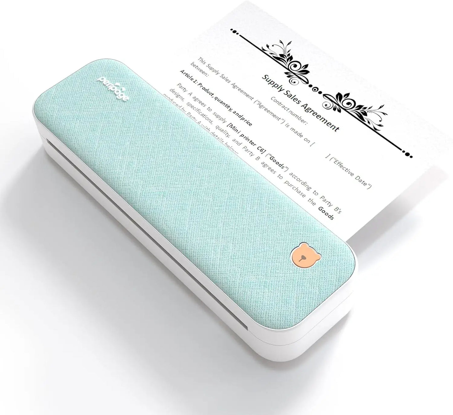 Peripage A40 Portable Printer Inkless Thermal Label Printer