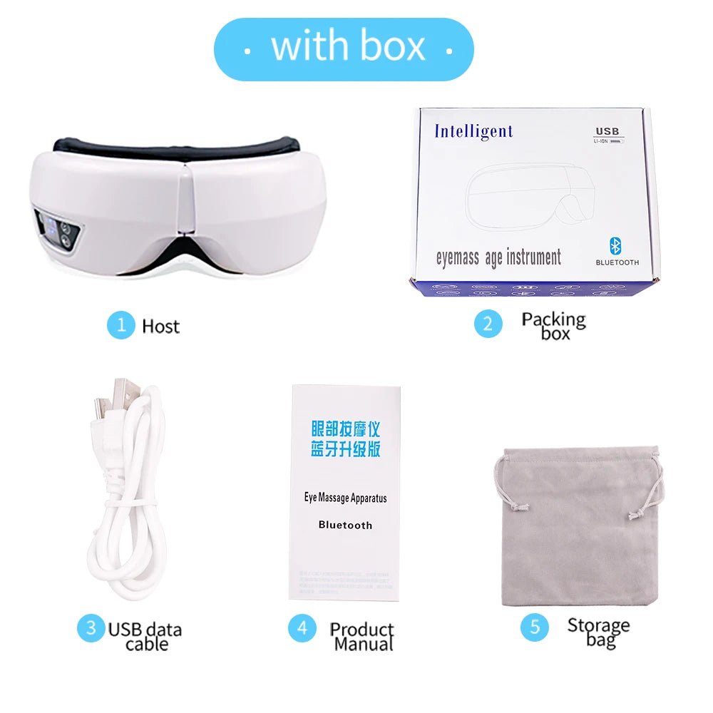  Raiuleko 6D Smart Vibration Eye Massager
