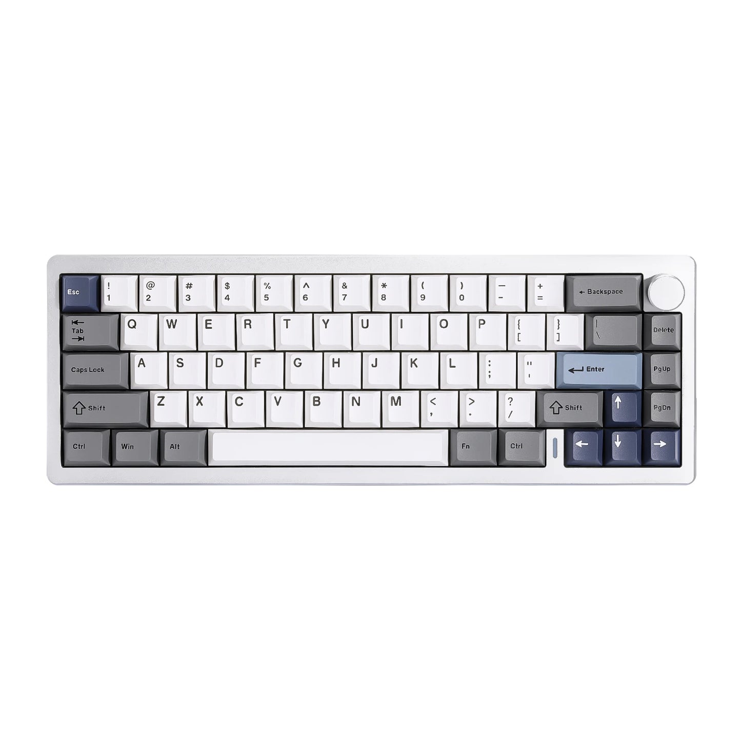 YUNZII AL68 Silver Wireless Custom Mechanical Keyboard