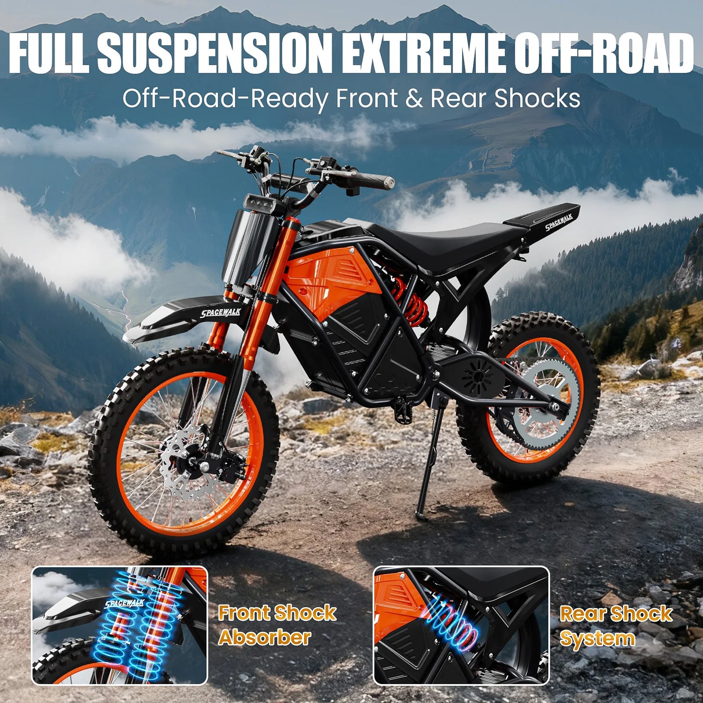 Spacewalk Electric Dirt Bike for Adults