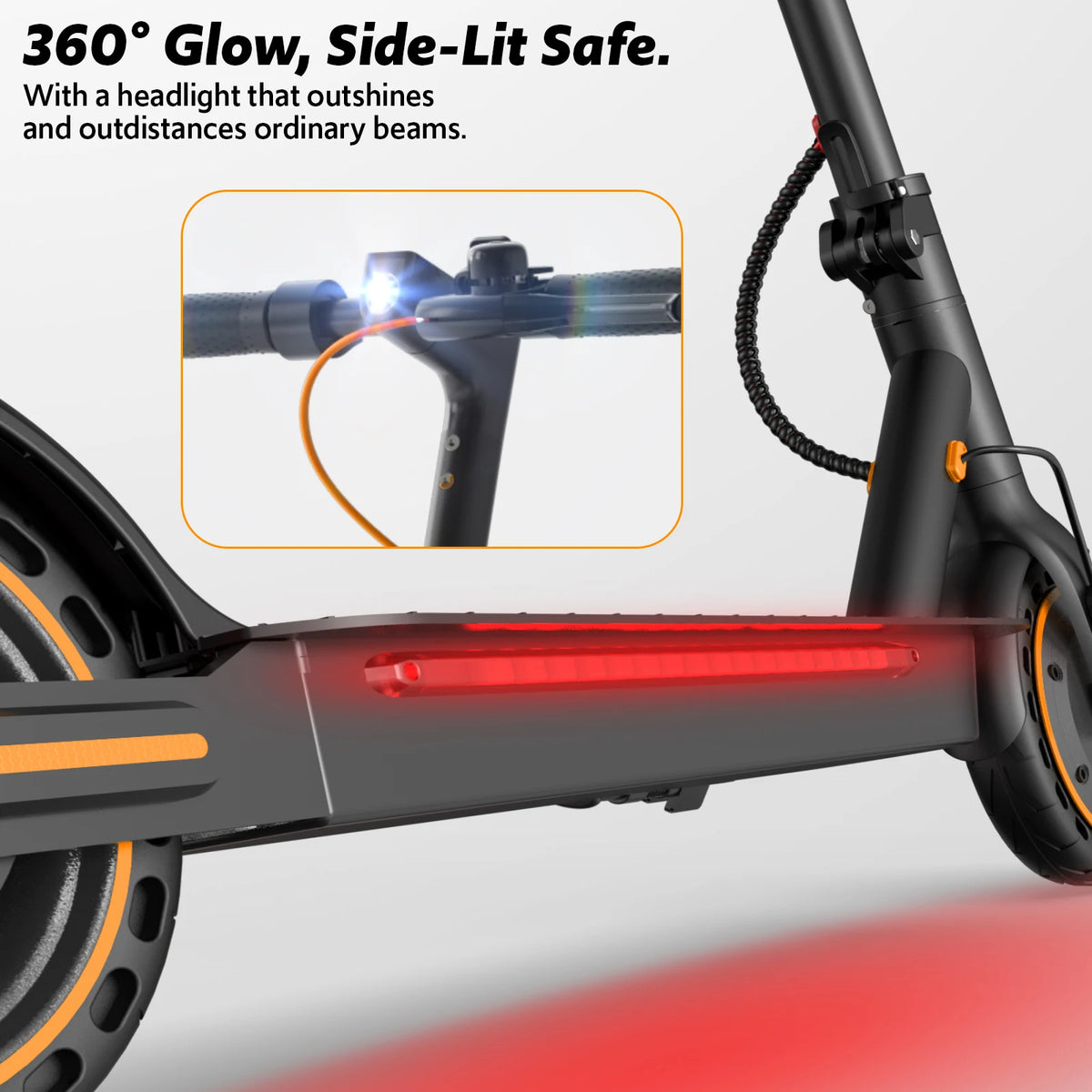 Osboo Electric Scooter for Adults, 550W Peak Motor
