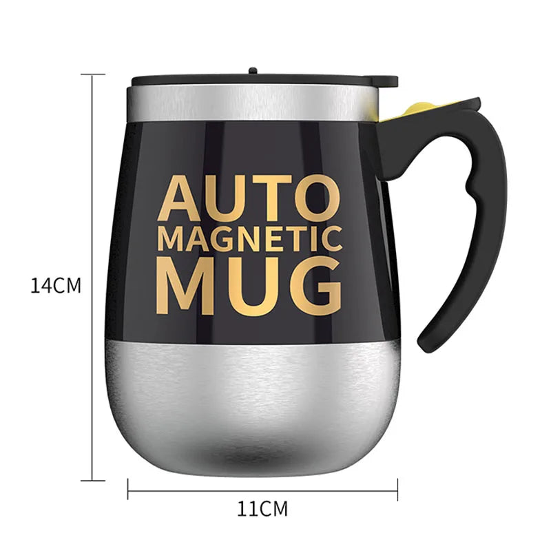 Electric Automatic Self Stirring Magnetic Mug Coffee Milk Mixing Cup
