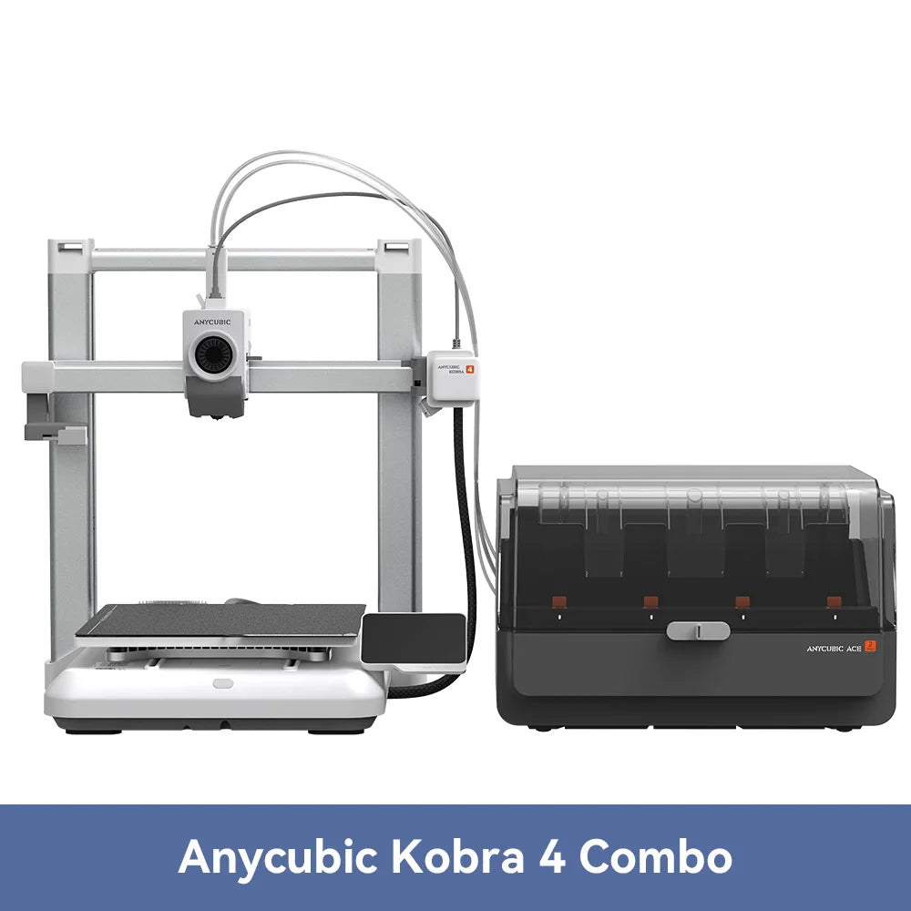 ANYCUBIC Kobra 4 or Kobra 4 Combo Multi-Color 3D Printer