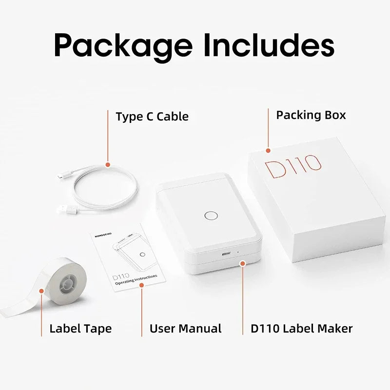Niimbot D110 Portable Mini Printer
