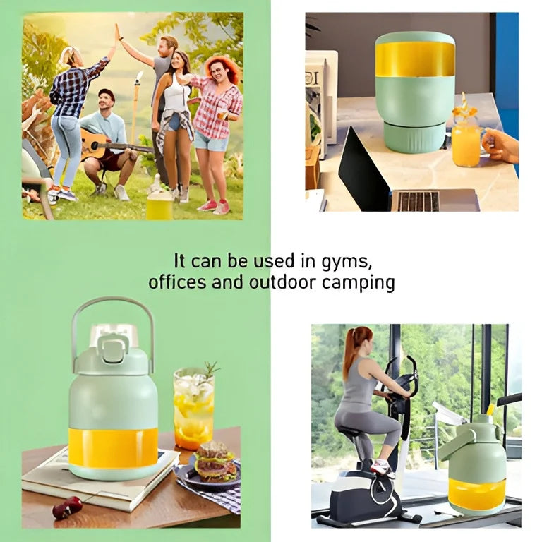 Blast Portable Cordless Blender 33oz Capacity 12 Stainless Steel Blades