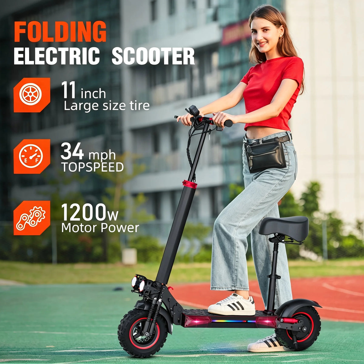 FREEBOY 1200W Electric Scooter for Adults