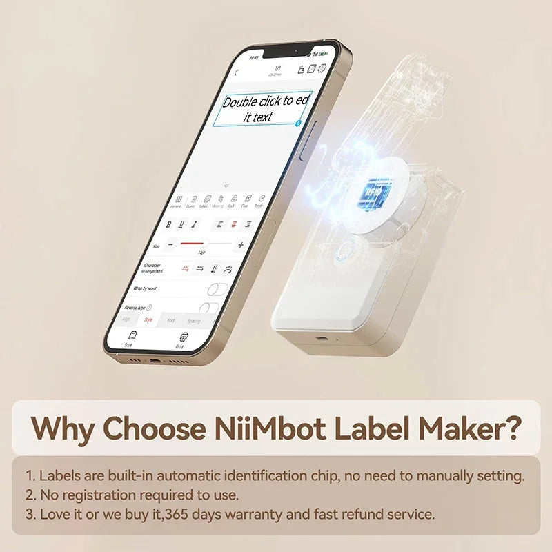 Niimbot D110 Portable Mini Printer