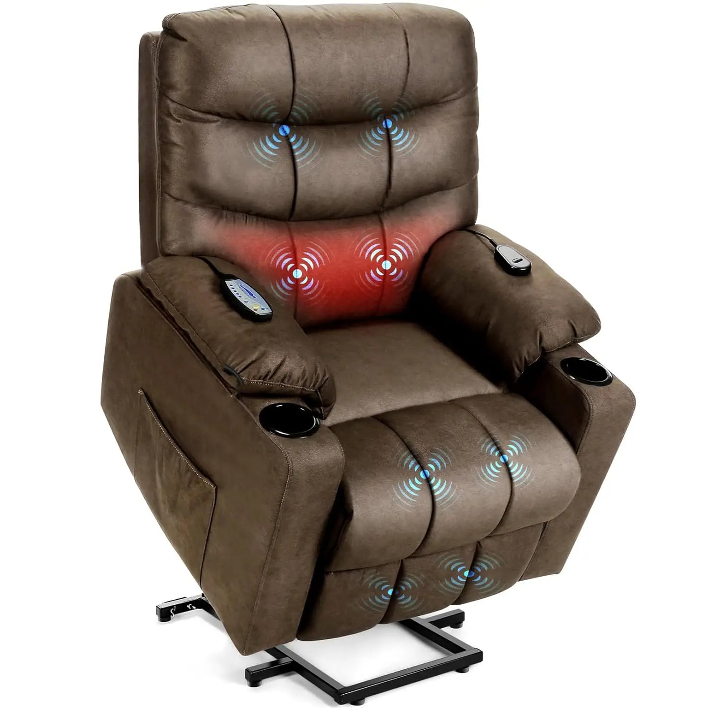 Power Lift Recliner Chair for Seniors with Heat & Massage