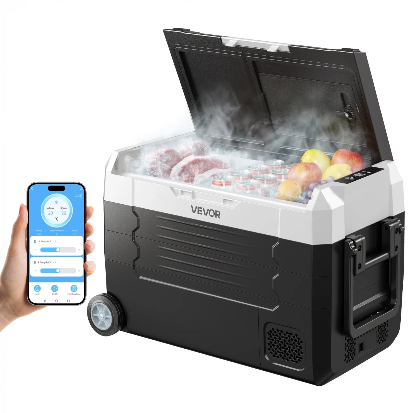 SucceBuy 20L 22L 35L 45L 55L Car Refrigerator Mini Fridge