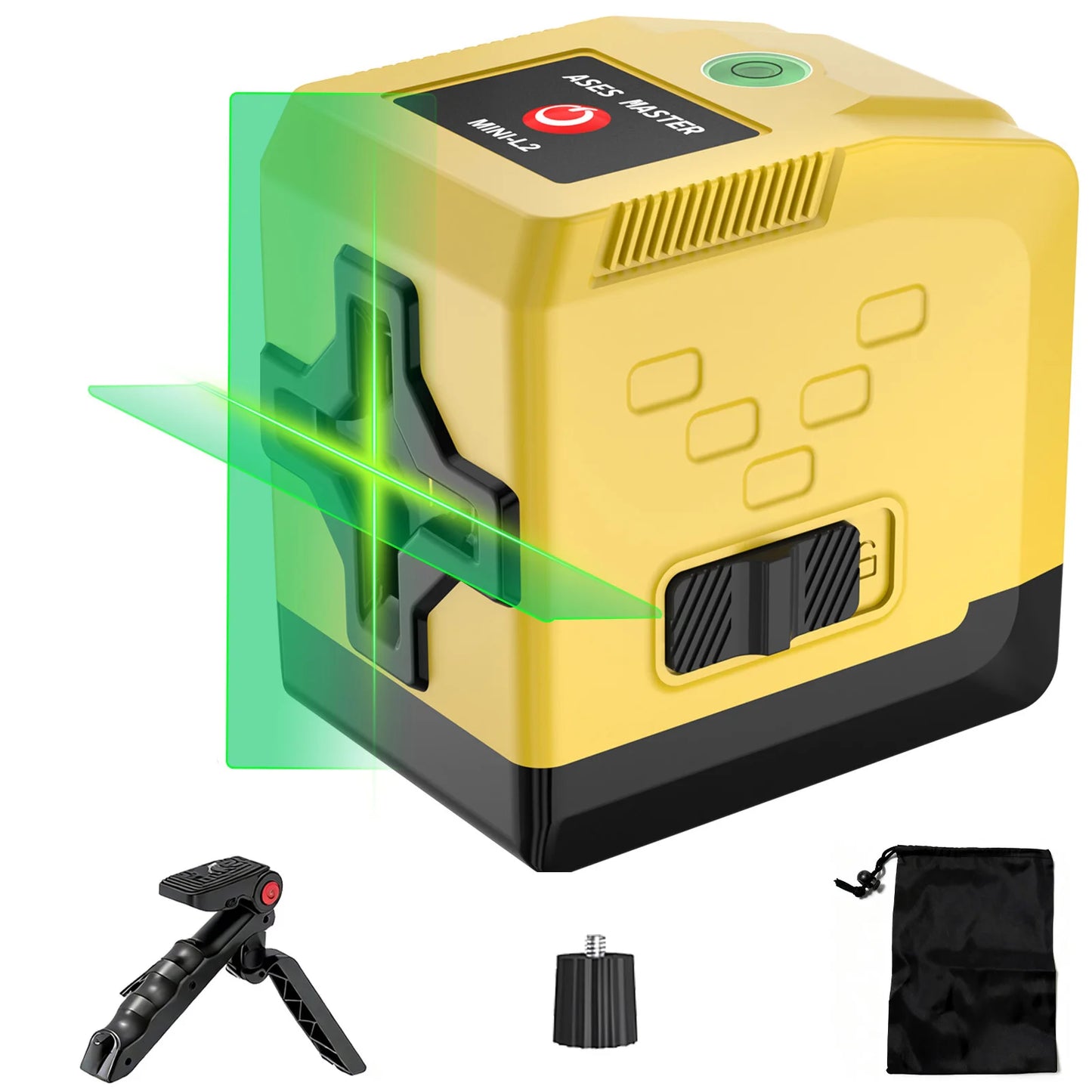 TEGATOK Mini Portable Laser Level 2-Line