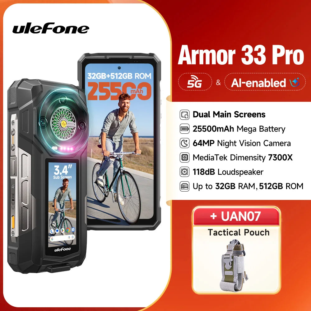Ulefone Armor 33 Pro 5G Rugged Phone