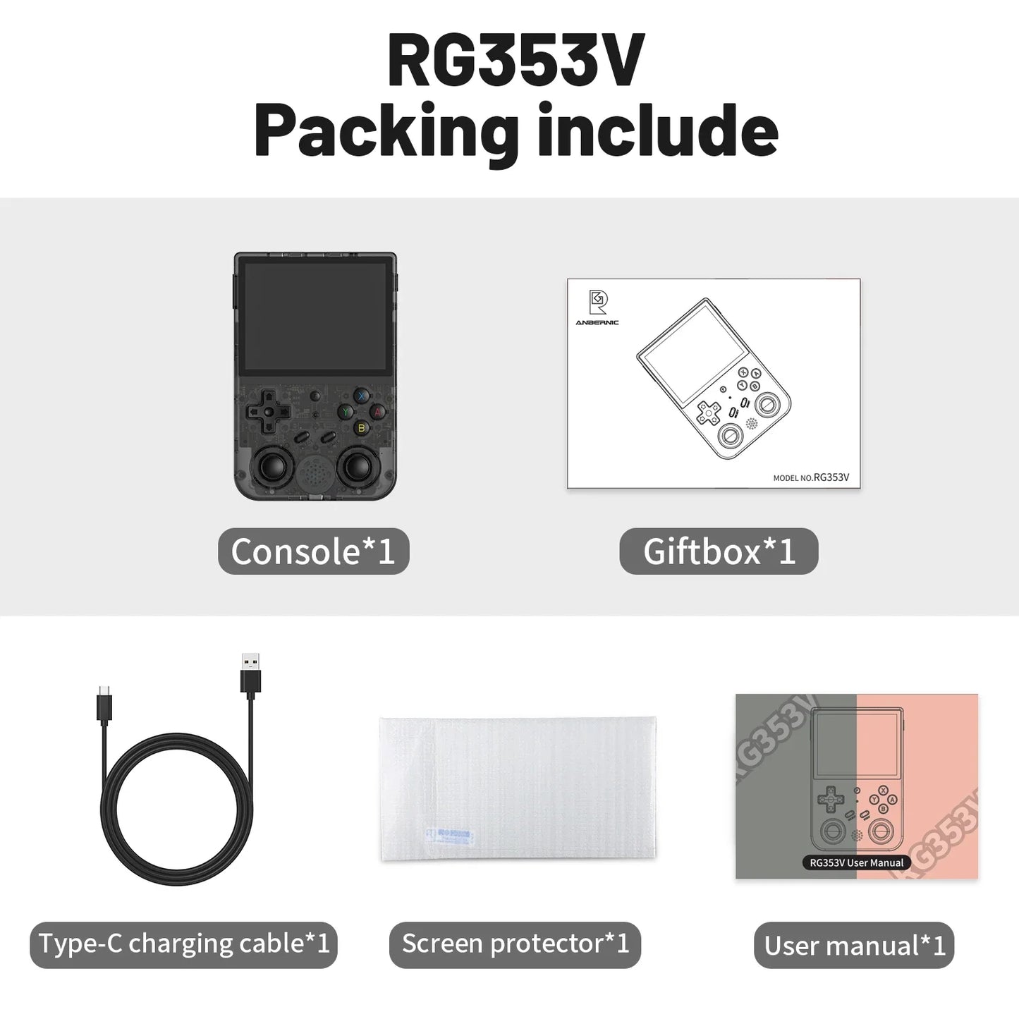 ANBERNIC RG353V RG353VS Handheld Game Console
