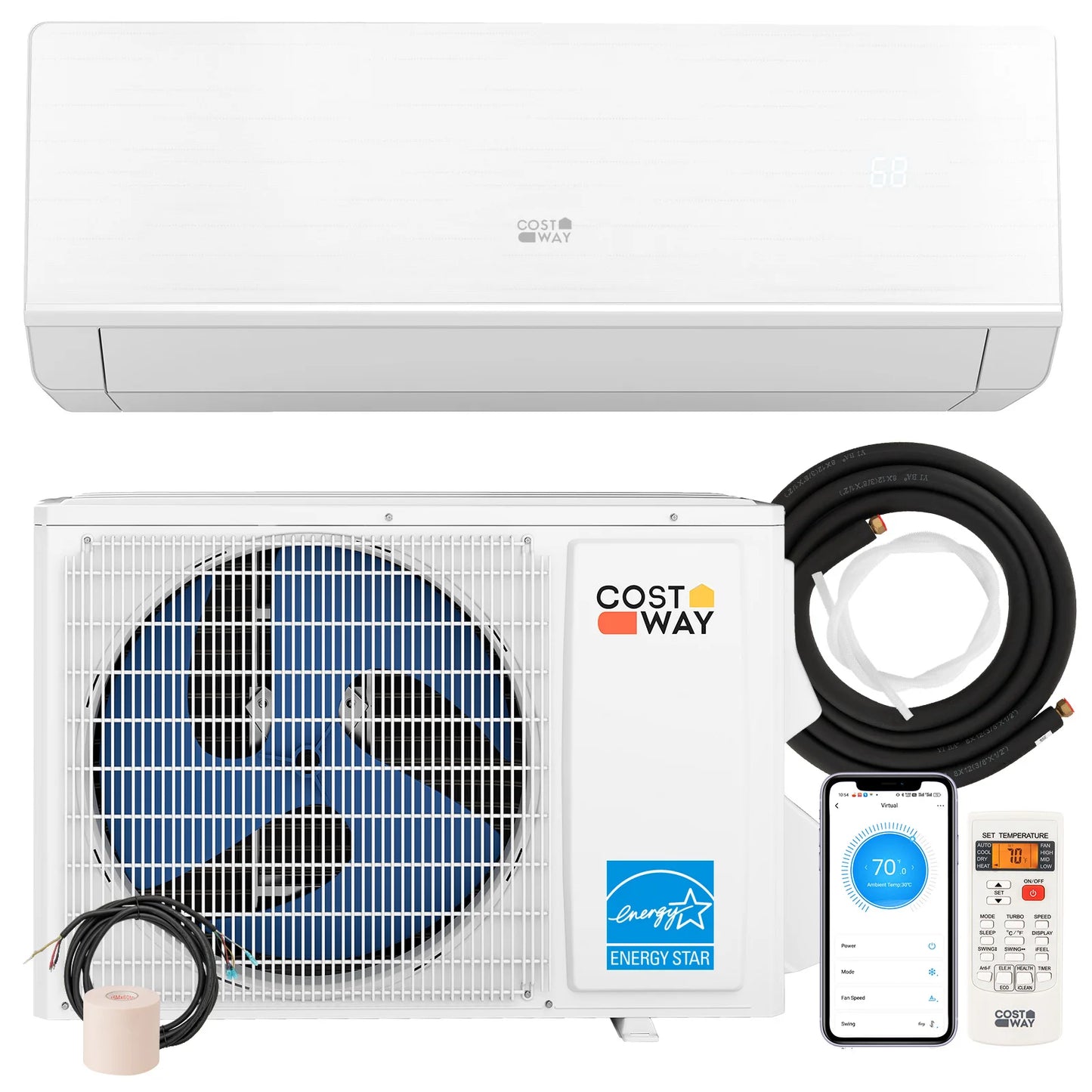 HOMASIS 18000 BTU Mini Split Air Conditioner