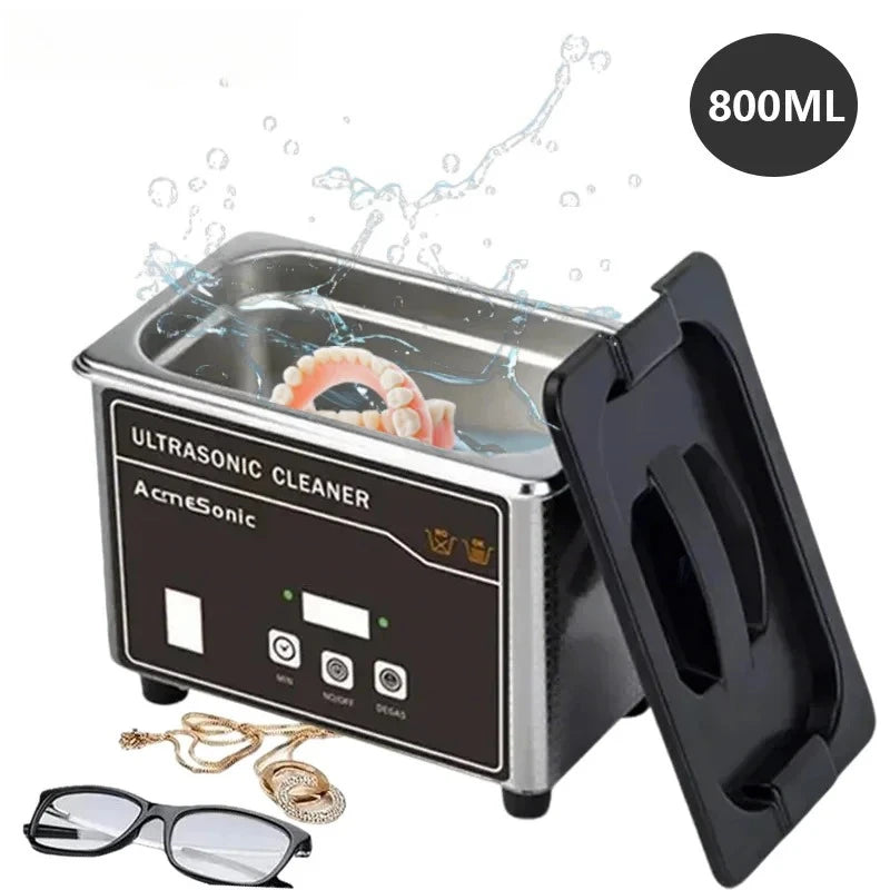 BALASHOV US 110V Portable Ultrasonic Cleaner, Sonic Cleaning Machine