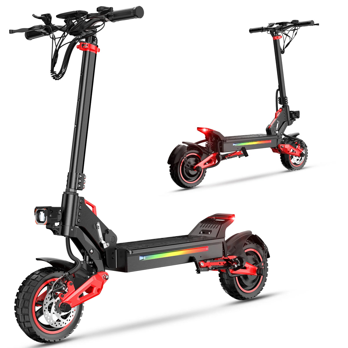 OBARTER J15 Electric Scooter Adult 1600W Motor 11-Inch Off-Road Tires 48V18AH Battery Max Speed 31mph Range 27-30 Miles Electric Scooter