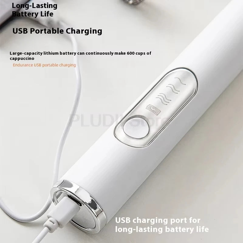 XIADYINJIA USB Electric Mixer, Handheld Coffee Milk Frother