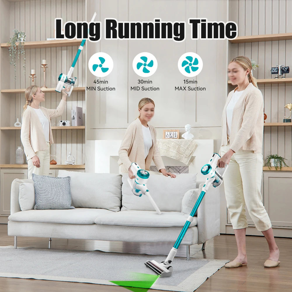 E.LUO Lightweight Vacuum Cleaner Handheld Cordless