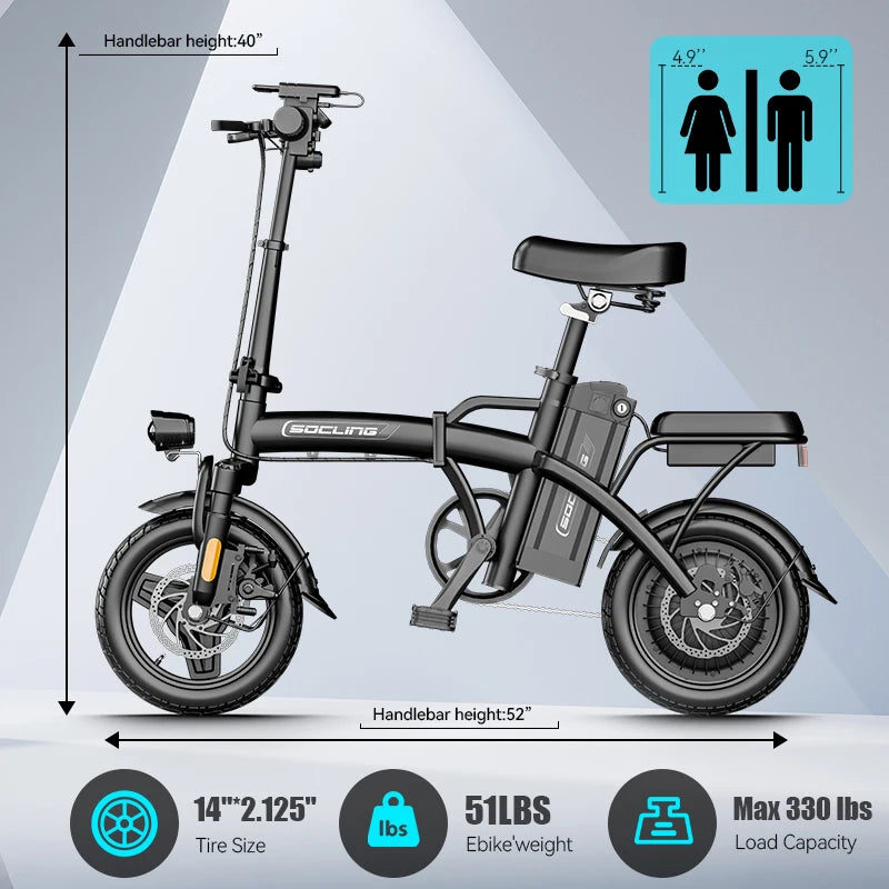 G11 500W Electric Bicycles E-Bike For Adults