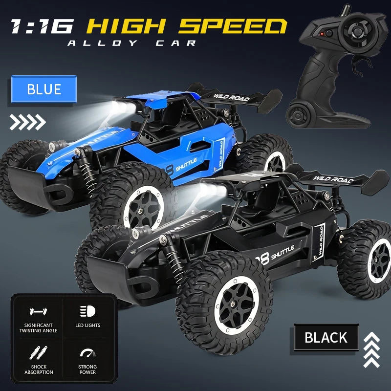ZNLYRION 1:16 Alloy RC Off Road Car 2.4G Wireless Remote Control