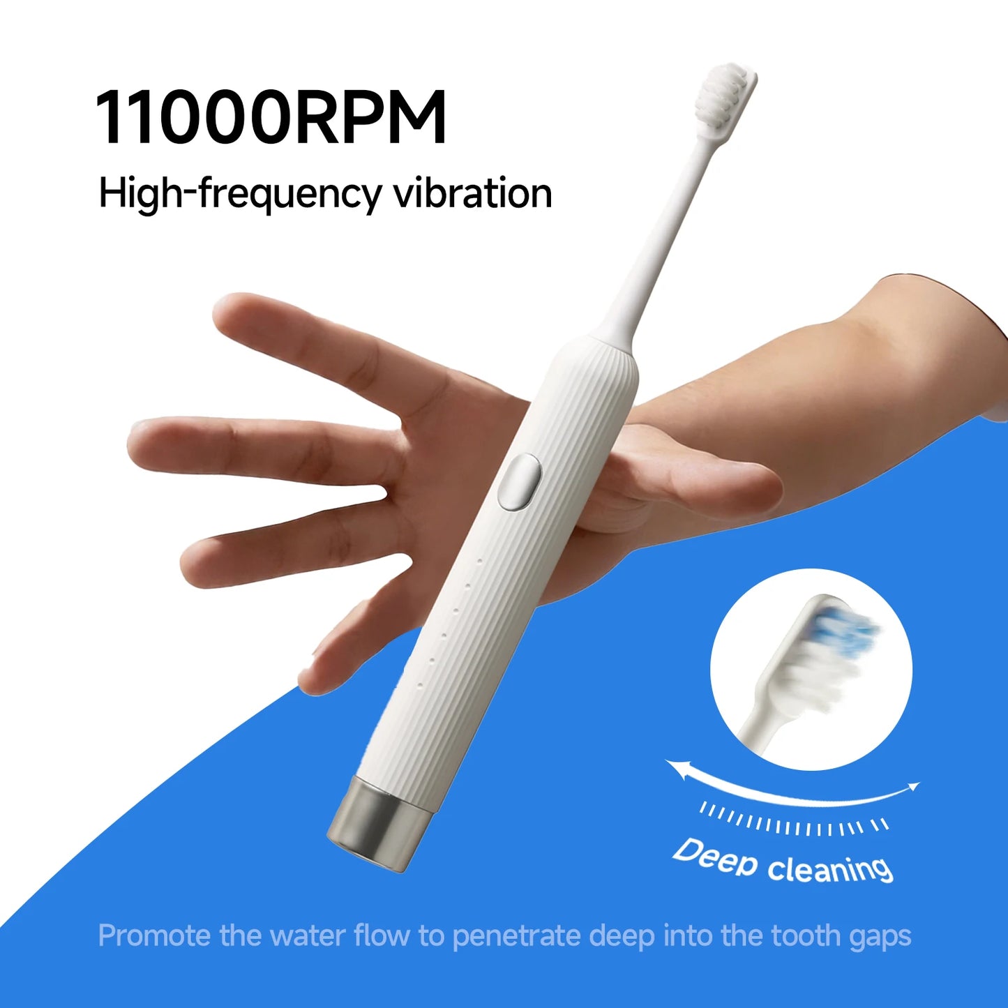 DOCO LAB Wave Electric Toothbrush Oscillation Vibration Sonic