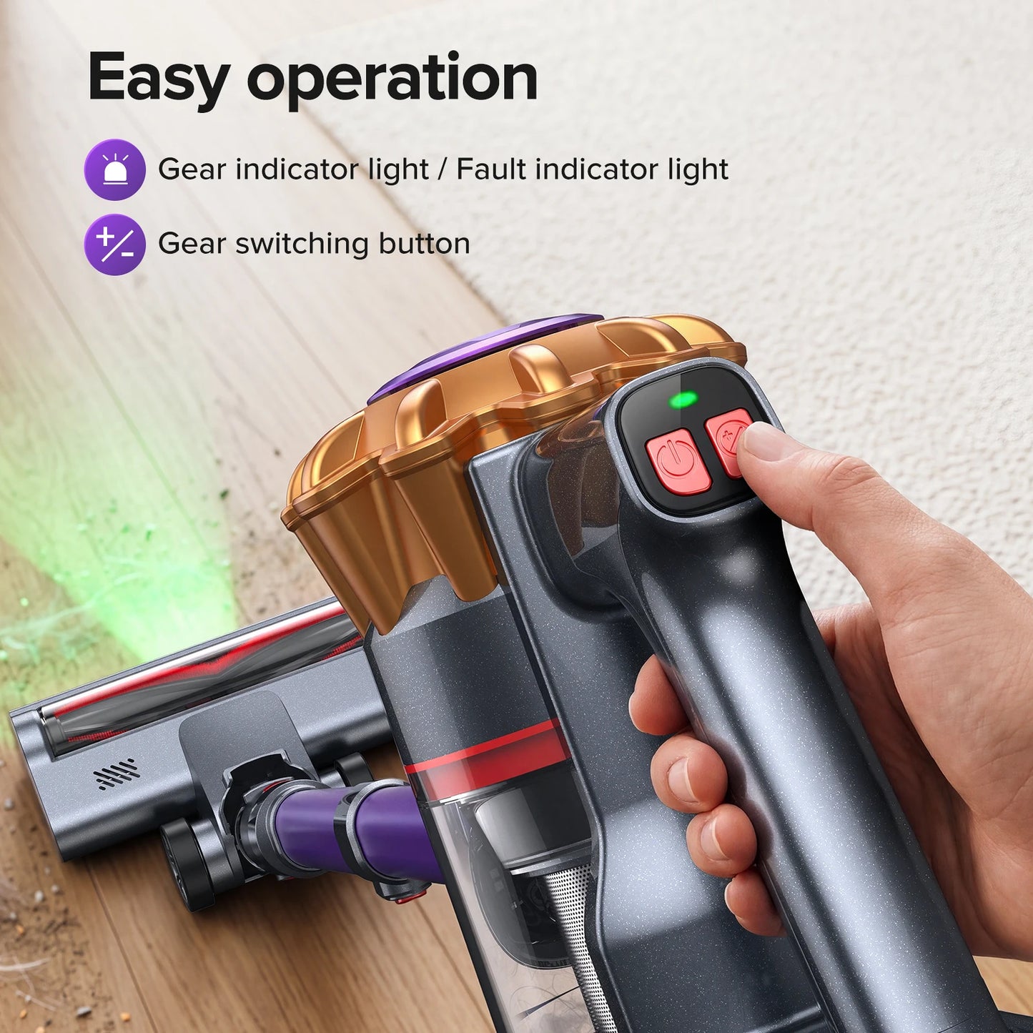 Lubluelu P7 Powerful Cordless Handheld Vacuum Cleaner