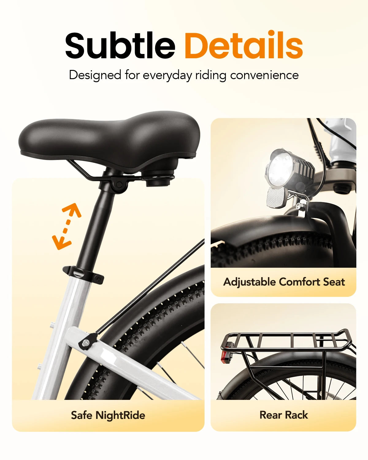 Qlife Cityone Plus St Electric Bike for Adult