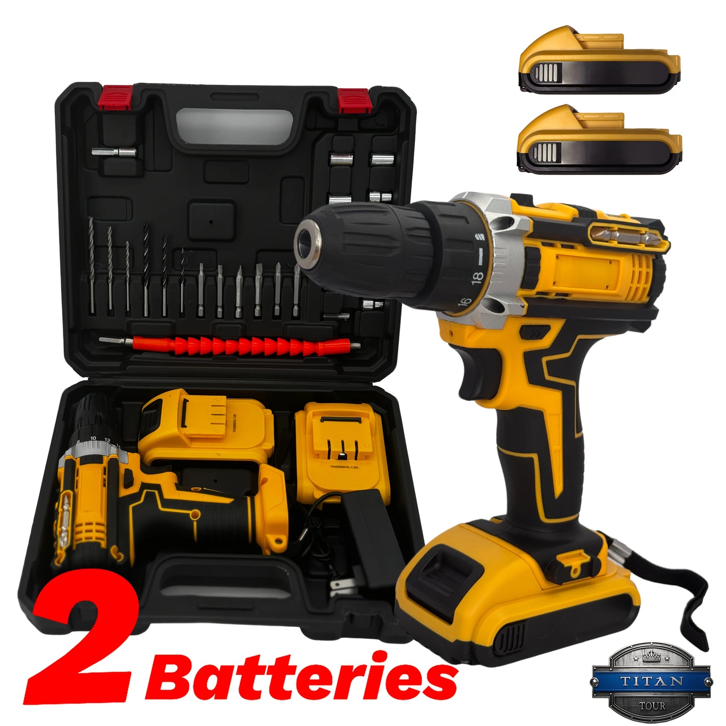 Shenzhenwilbe 21V Cordless Drill Driver