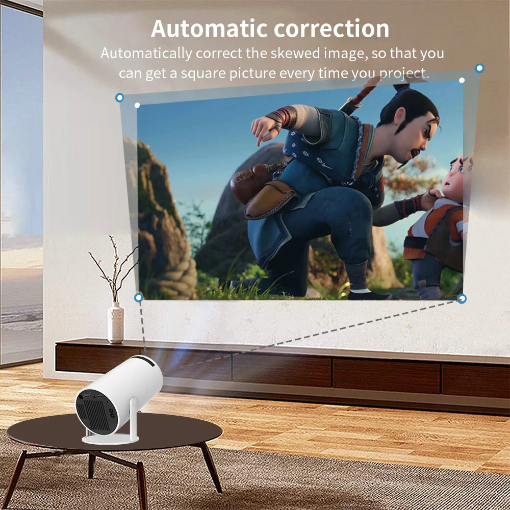 Salange MINI 4K Video Projector Smart for SAMSUNG Android 11 WiFi