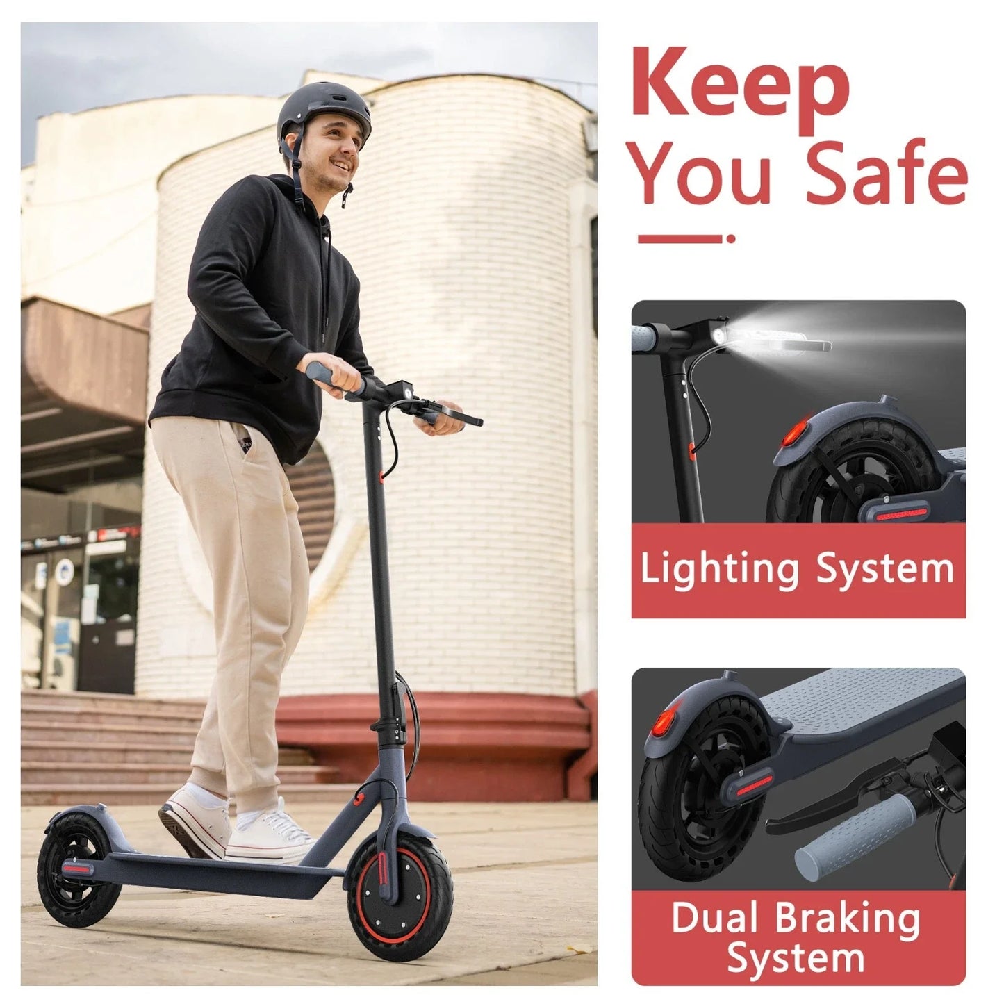 LADPED Electric Scooter 350W 19mph