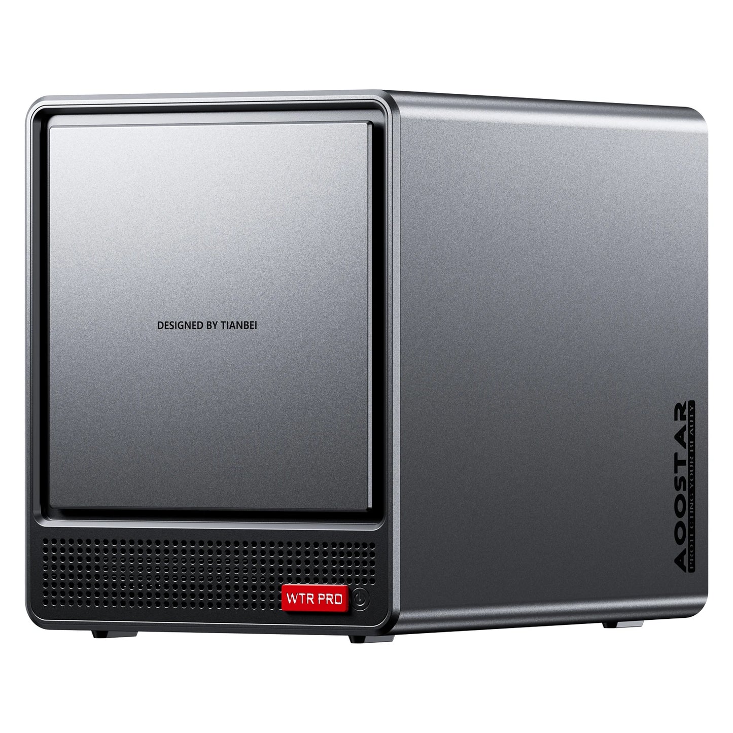 Aoostar Ryzen 7 5825U 4Bay Nas Mini Pc, No Ram No Ssd
